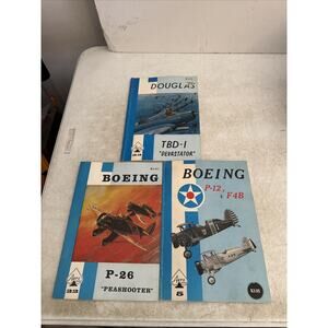 AERO SERIES BOEING & DOUGLAS, LOT OF 3, 1966-1973 VOL. 5,22,23